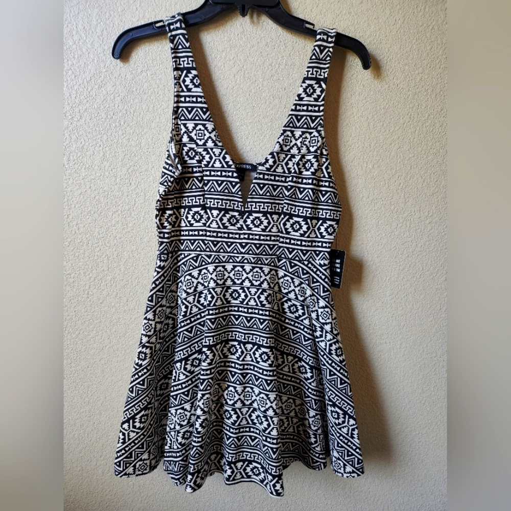 New with tag Express women dress with short inside